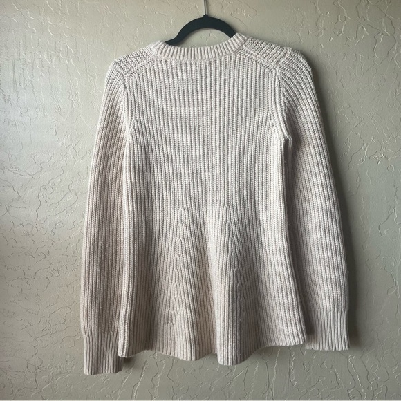 Athleta‎ Sierra Wool Blend Oatmeal Cream Sweater - Picture 4 of 9
